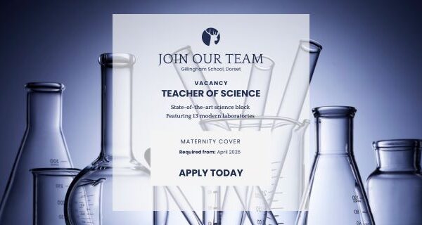 Vacancy for Teacher of Science Maternity Leave
