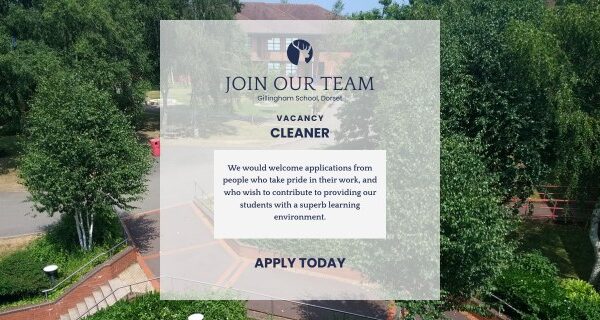 Vacancy for cleaner
